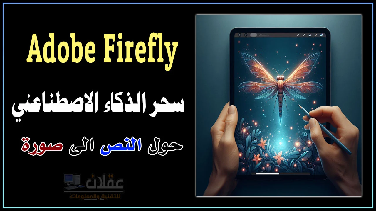 Adobe Firefly اداة تحويل النص الى صورة باستخدام الذكاء الاصطناعي