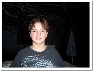 Just after a haircut