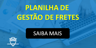 Planilha de Gestão de Fretes em Excel