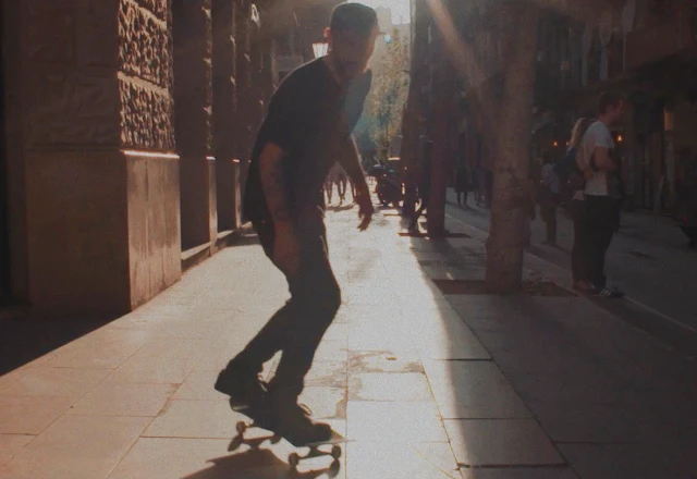 Ein Skate-Short in der wunderschönen Hauptstadt Kataloniens. 