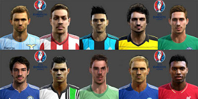 Facepack Road To Uefa Euro 2016 Pes 2013