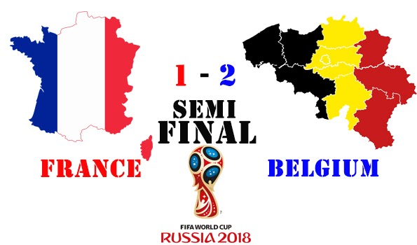 Prediksi Semi Final Piala Dunia 2018 France VS Belgium 11 Juli 2018