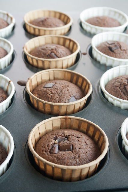 Muffin al cacao, la ricetta facile e veloce