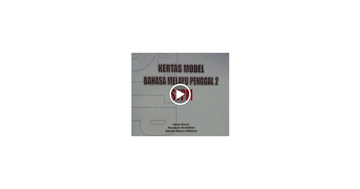 Soalan Variasi Bahasa Stpm - Kecemasan h