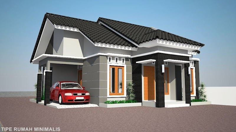 Baru 10 Rumah Minimalis 2 Lantai Atap Limas Gambar Minimalis