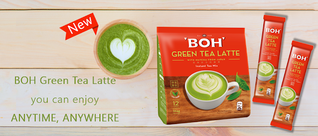 Brand New BOH Green Tea Latte