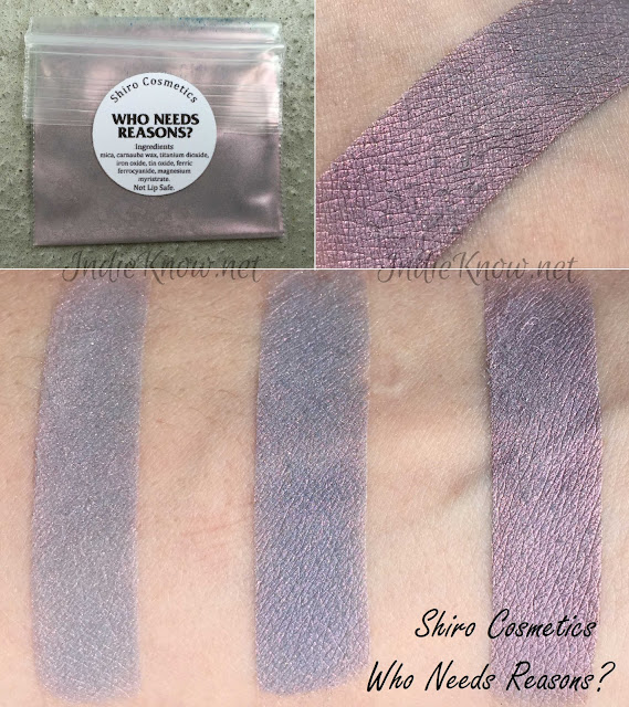 Shiro Cosmetics Flash Ignite Eyeshadow Who Needs Reasons