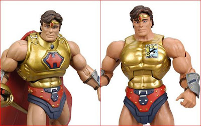 San Diego Comic Con 2009 Exclusive Masters of the Universe He-Ro Action Figure with SDCC Logo on His Chest