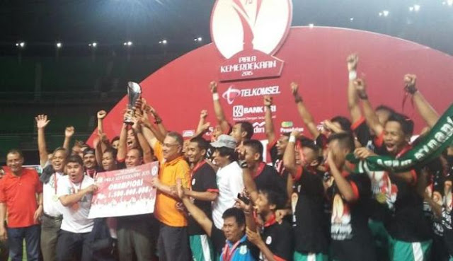 Pelatih PSMS Bangga Bisa Juara dengan 10 Pemain