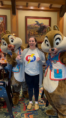 chip and dale with girl