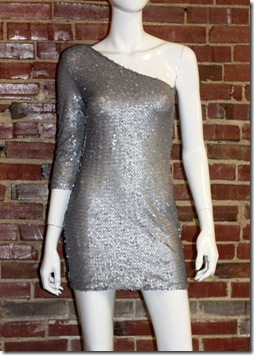 Blaque Label One Shoulder Sequin CU