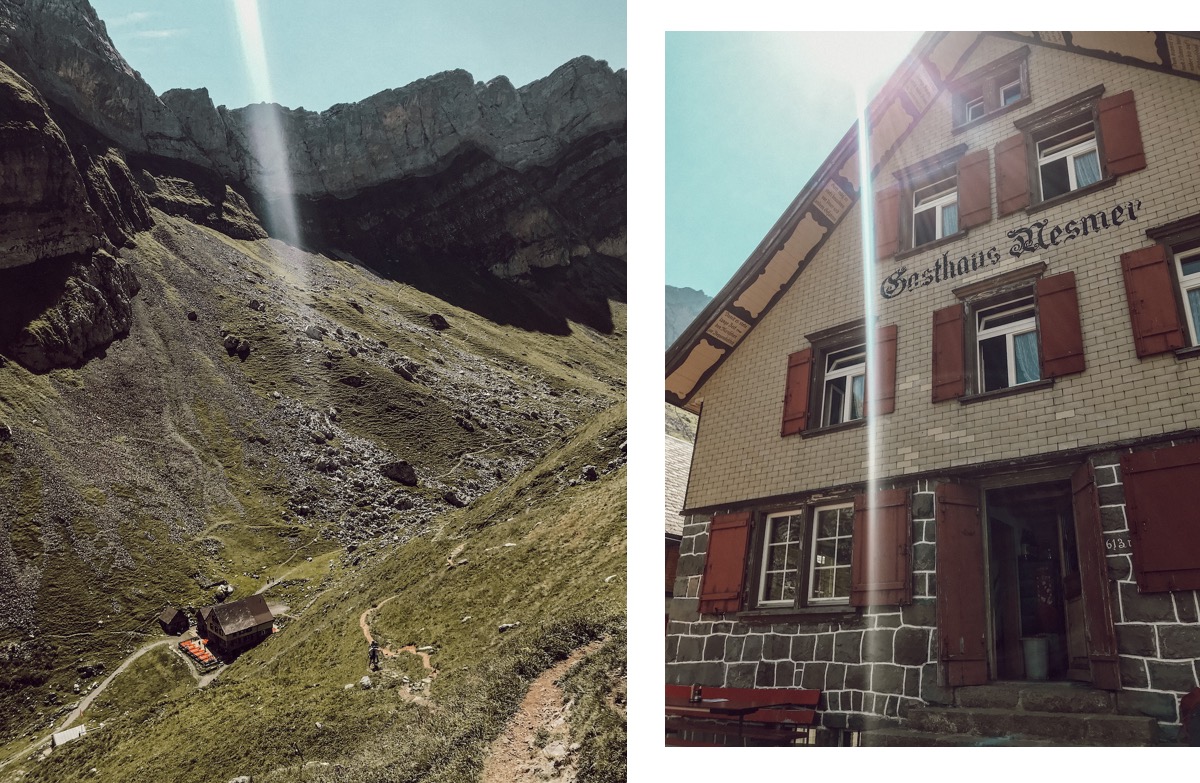 Alpstein Appenzeller Land schönste Wanderung Schweiz Höhenbergweg Äscher Wildkirchli Schäfler Grat Mesmer Seealpsee Aescher