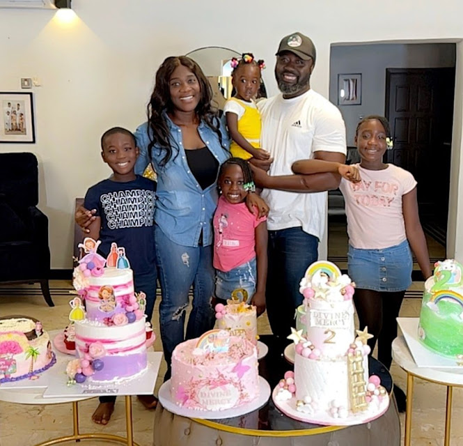 Actress Mercy Johnson celebrates her daughter as she turns 2 today (Photos)