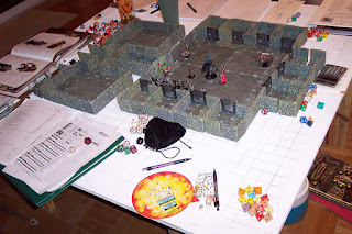 An image of a D&D game in progress