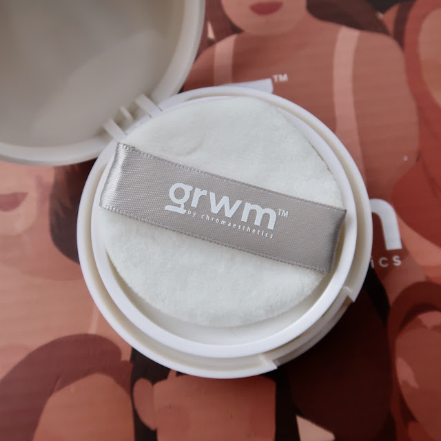 GRWM Cosmetics Velvet Setting Powder in Nutmeg review: is it good morena filipina beauty blog