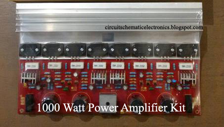How to Create 1000 Watt Power Amplifier - Electronic Circuit