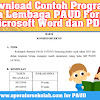 [Download] Teladan Kegiatan Kerja Forum Paud Format Microsoft Word Dan
Pdf