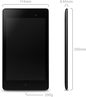 Nexus 7 Specifications