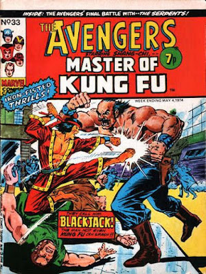 The Avengers #33, Shang-Chi vs Black Jack Tarr