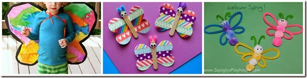 Unique butterfly crafts