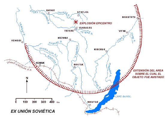 El evento de Tunguska, 1908: ¿En realidad, fue un meterorito o un OVNI?