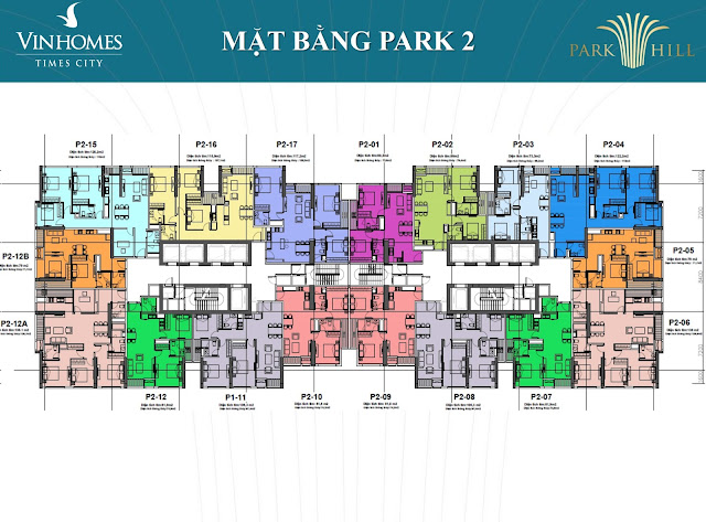 mặt bằng layout park 2 times city