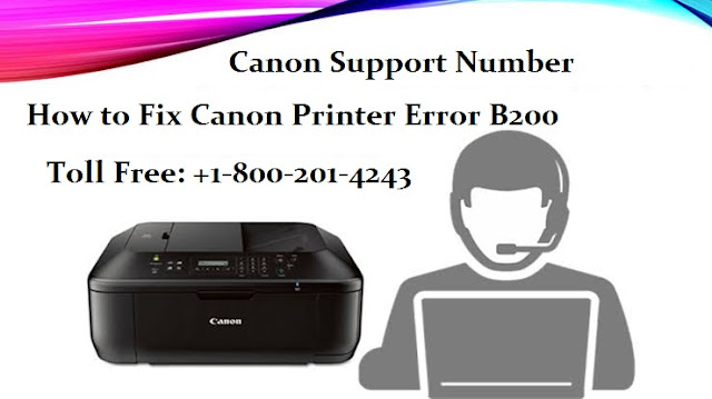 How to Fix Canon Printer Error B200