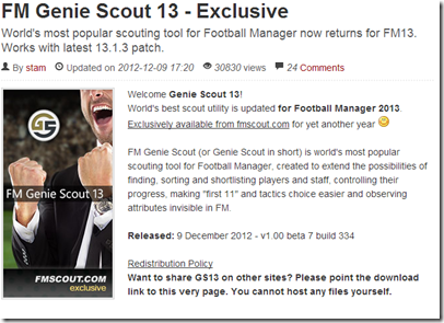 fm scout 2013