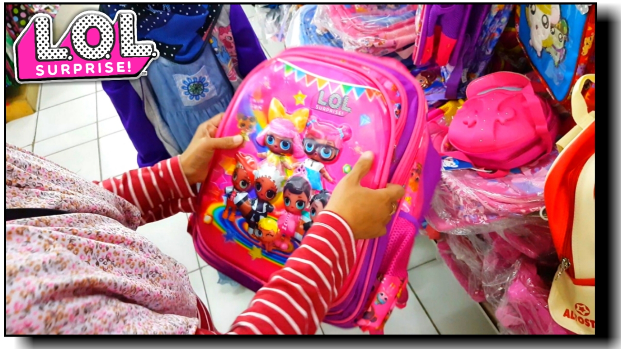 Hunting Tas Lol Surprise Warna Pink, Tas Punggung Keren, Kece Di Jaman Now Buat Sekolah, Nafis Wq