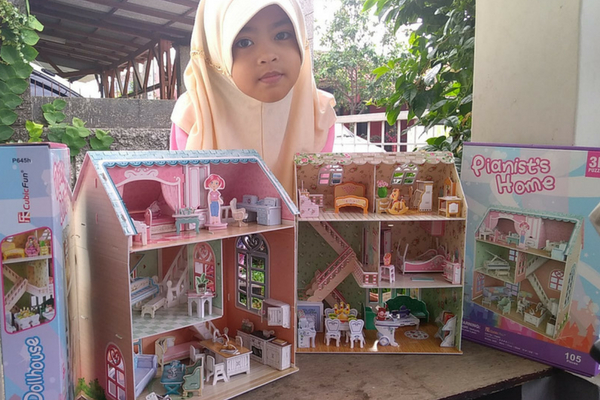  Rumah  Boneka  Mainan kreatif untuk anak perempuan yang 