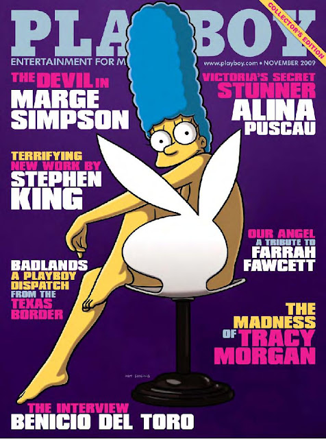 Marge Simpson Playboy