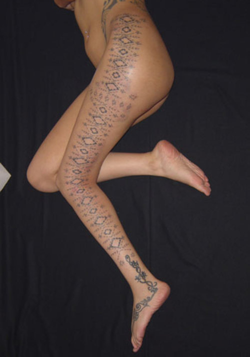 leg tattoos