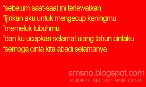 Puisi SMS Ucapan Selamat Ulang Tahun Untuk Kekasih - PUISINA