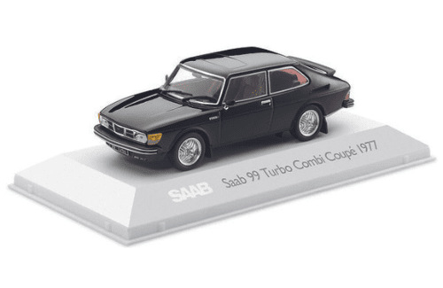 saab car museum collection atlas editions, saab 1:43, 3898003, saab 99 turbo combi coupé 1:43