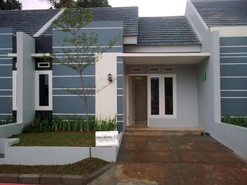 Contoh desain rumah minimalis type 21