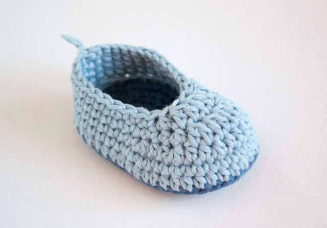 Zapatitos a Crochet - FotoTutorial