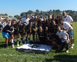 Botafogo FR Campeão da Taça Cidade de Nova Iguaçu Juvenil Feminina de Futebol de 2015