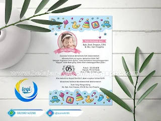 Download Template Undangan Aqiqah Format CorelDRAW