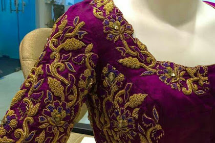 Beautiful Blouse Designs Grand Work