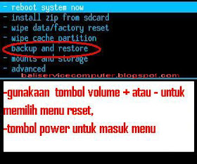 hard reset tablet 7" recovery firmware android