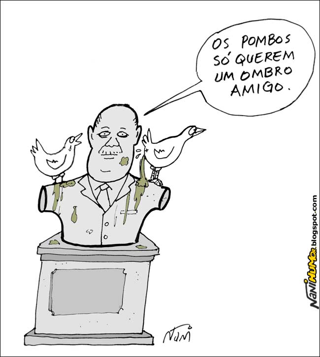 O Humor das Coisas (supositório, estátua e silicone)