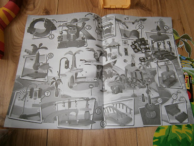 simple instructions to build the large jungle junction playset from flair