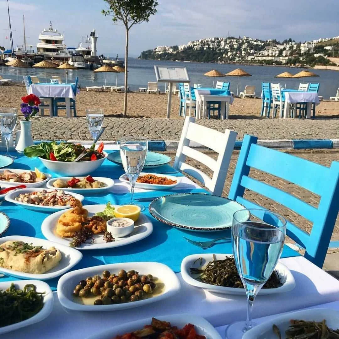 paragadi balık restaurant bodrum muğla menü fiyat listesi meze manzara sahil