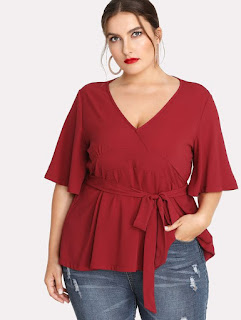 ¿Qué blusa usar si soy gordita y bajita?