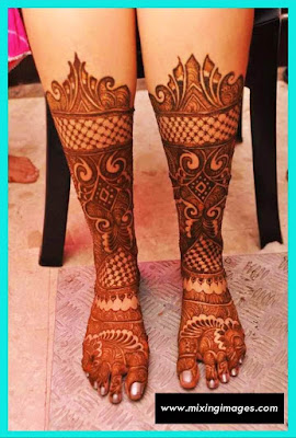 Foot Mehndi Design Images