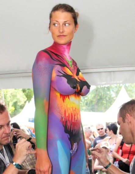 full body paint