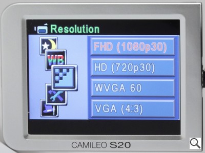 Toshiba Camileo S20