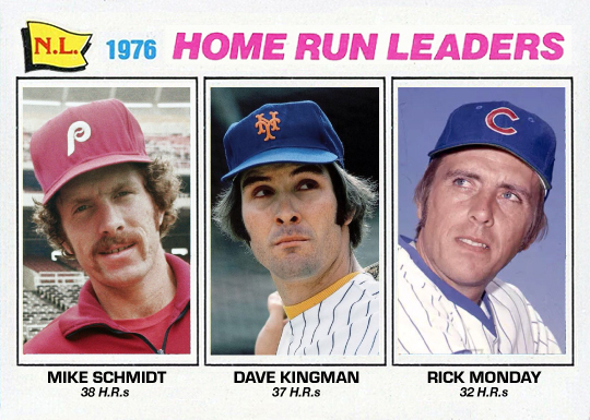 WHEN TOPPS HAD (BASE)BALLS!: EXPANDED LEAGUE LEADERS: 1977 N.L.