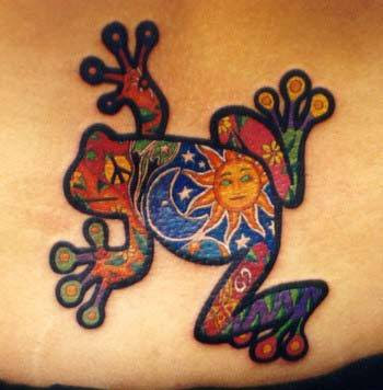 Have you made the decision to get a tribal frog tattoo?