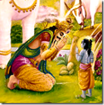 [Krishna and Indra]